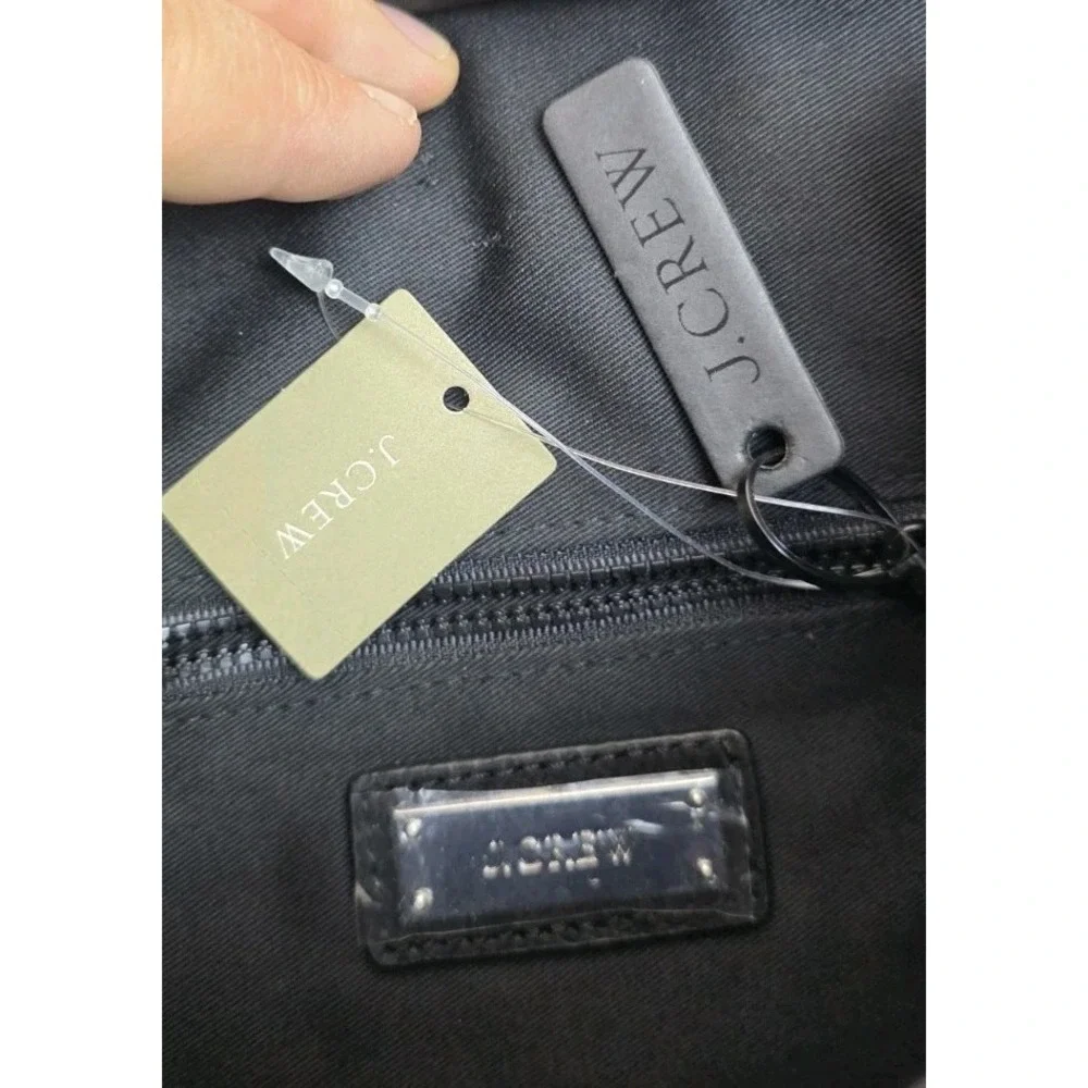 J. Crew Leather‎ Calf hair Saddle Bag Style E0240 NWT